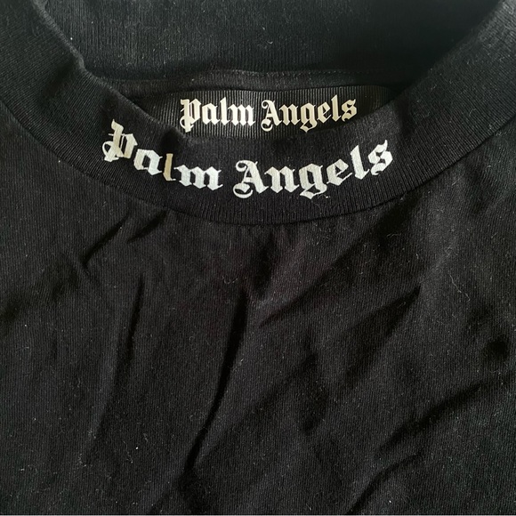 Palm Angels Black Printed T-Shirt - Picture 5 of 9